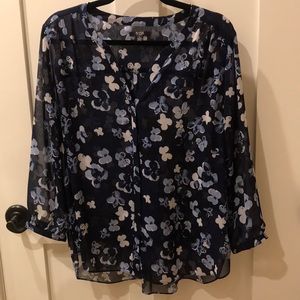 NYDJ Los Angeles Women’s floral blouse